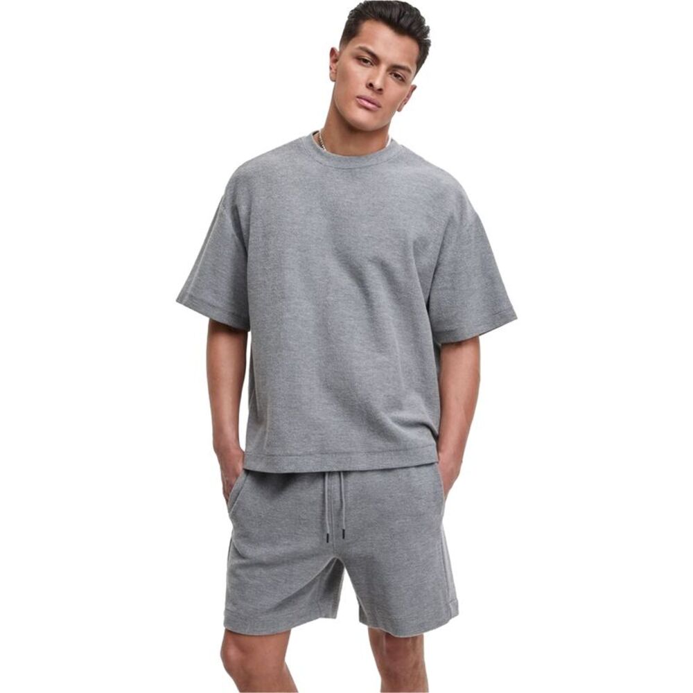 Mode Of One Mens Oversized-Fit Textured Sweatshirt, NWT